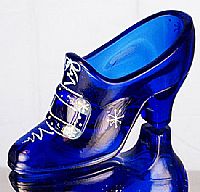 07737GN - 4-1/2'' Buckle Shoe/Slipper in Cobalt