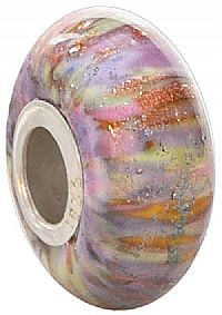 0B710A - 3/8\'\' dia. Glass Bead \'\'Frosted Crocus\'\'