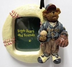 25310 Boyds Baseball Picture Frame Ornament<br> (Click on picture for full details)