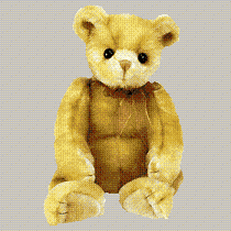 Yesterbear Yellow Bear - TY Classic