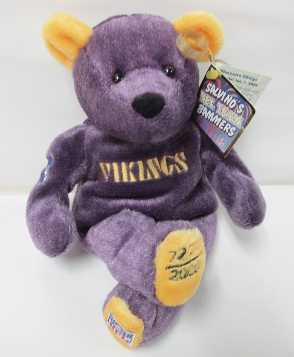 Nfl Minnesota Viking Teddy Bear￼