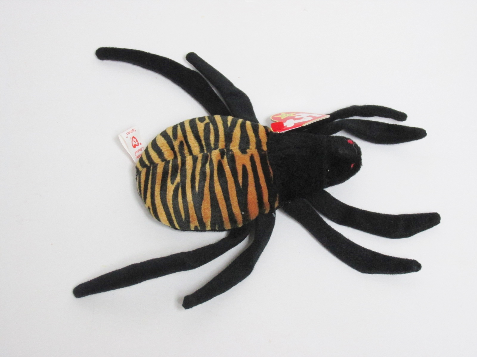 Ty Beanie Baby: Spinner the Spider, Stuffed Animal